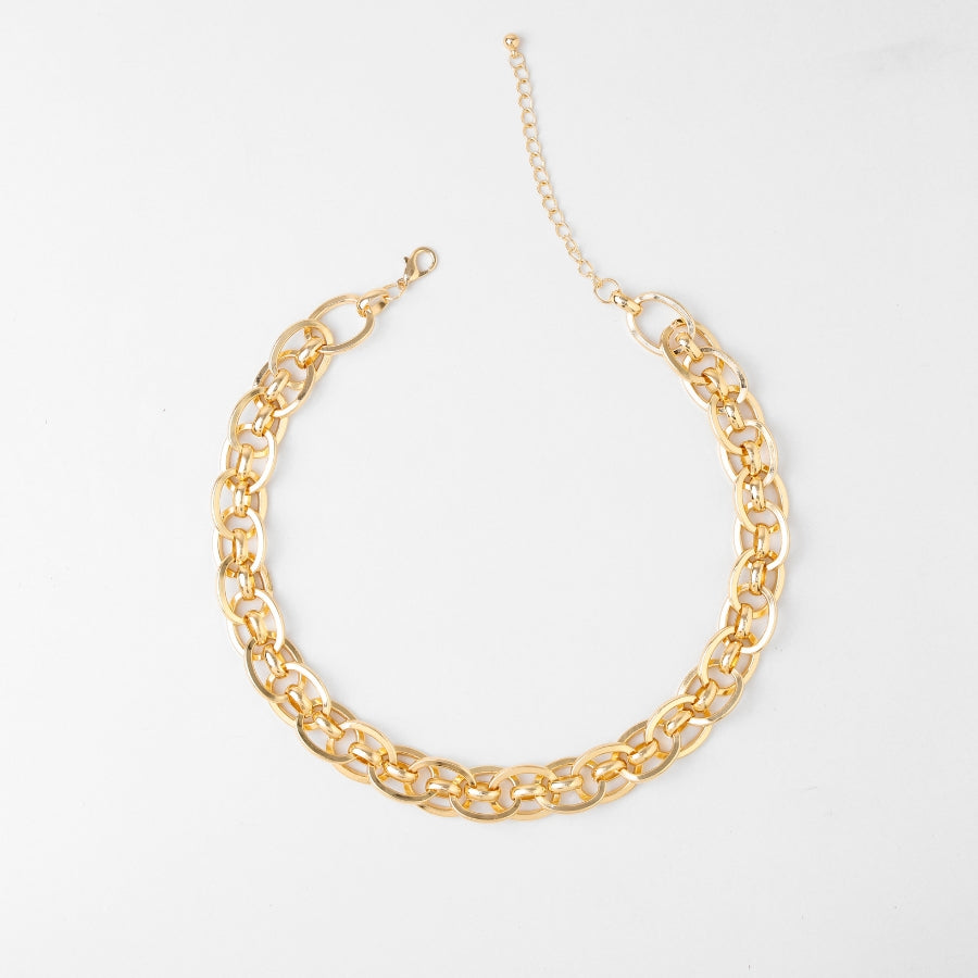 Bold Gold Chain Necklace